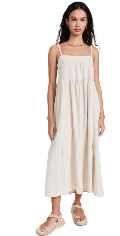 Rachel Pally Linen Syd Dress Natural