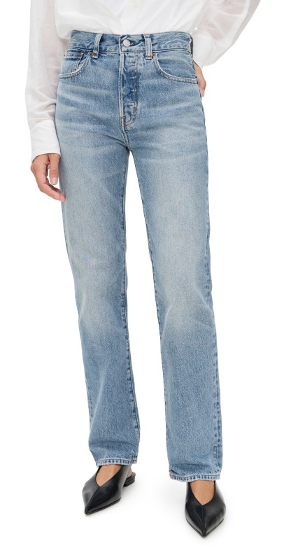 Madewell Longline Straight Jeans Atlin Wash