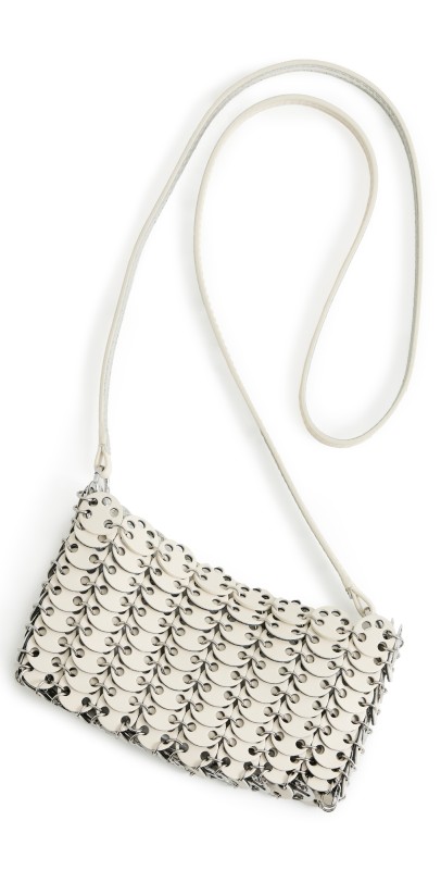rabanne Sac A Main Bag Ivory/Silver