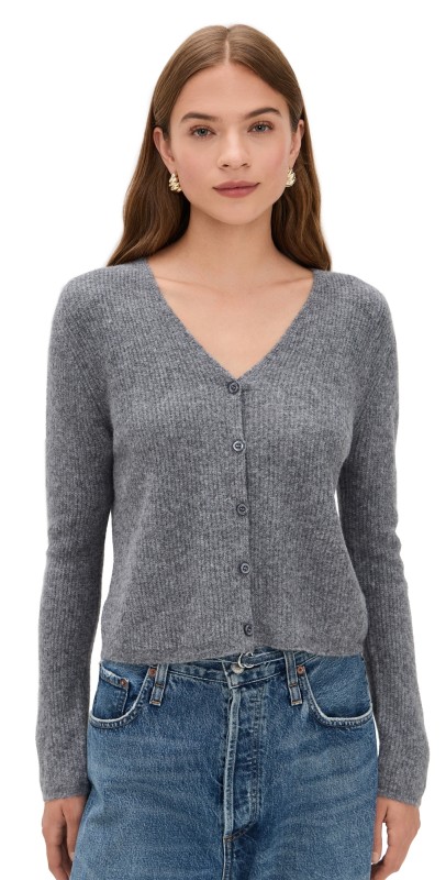Z Supply Emile Cardigan Classic Heather Grey