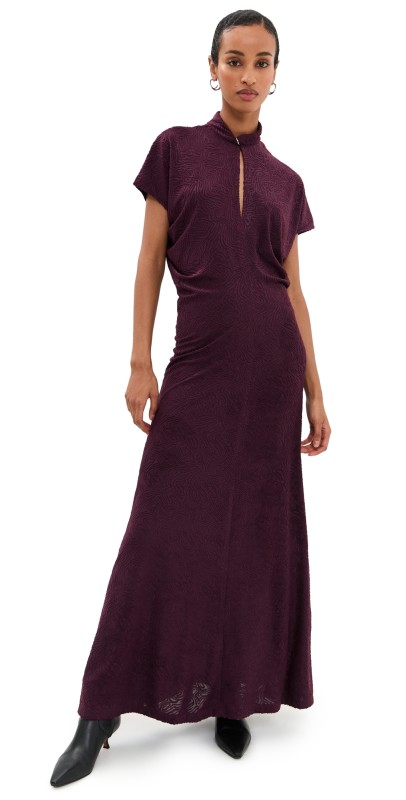 Sabina Musayev Madlen Dress Bordeaux