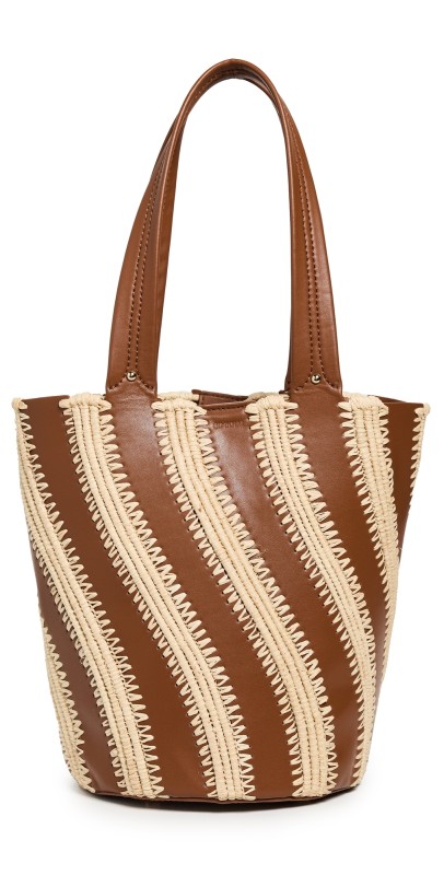 SIMKHAI Talia Bucket Bag Sabl