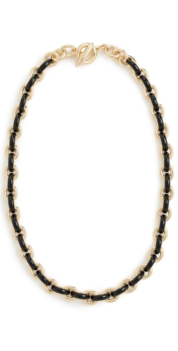 Roxanne Assoulin The Classic Link Necklace Gold/Black