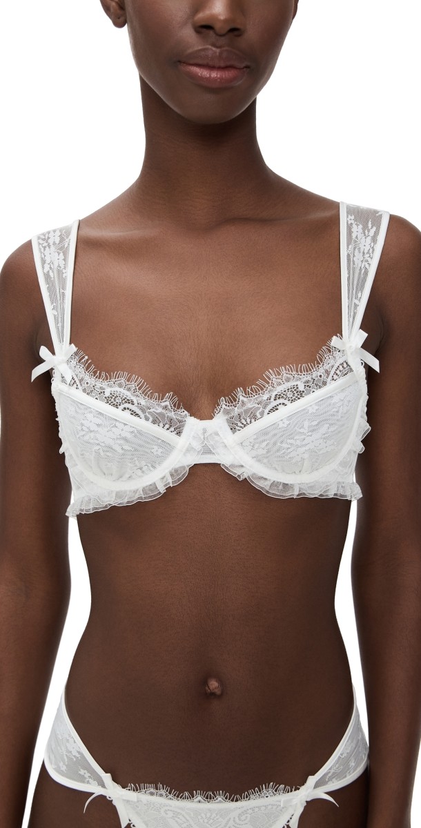 Kat the Label Bianca Underwire Bra White
