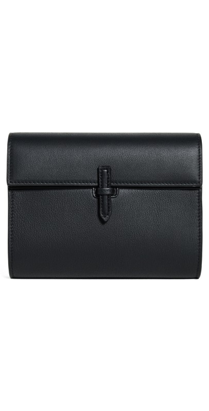 Hunting Season Small Soft Clutch In Napa Black