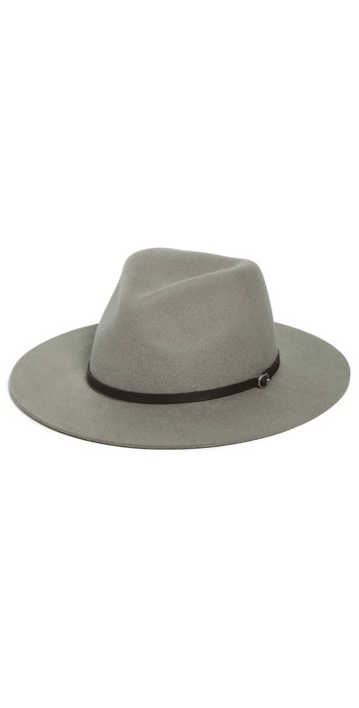 rag & bone Audrey Felt Fedora Taupe