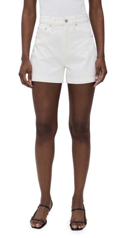 Pistola Denim Saige Shorts Polished White