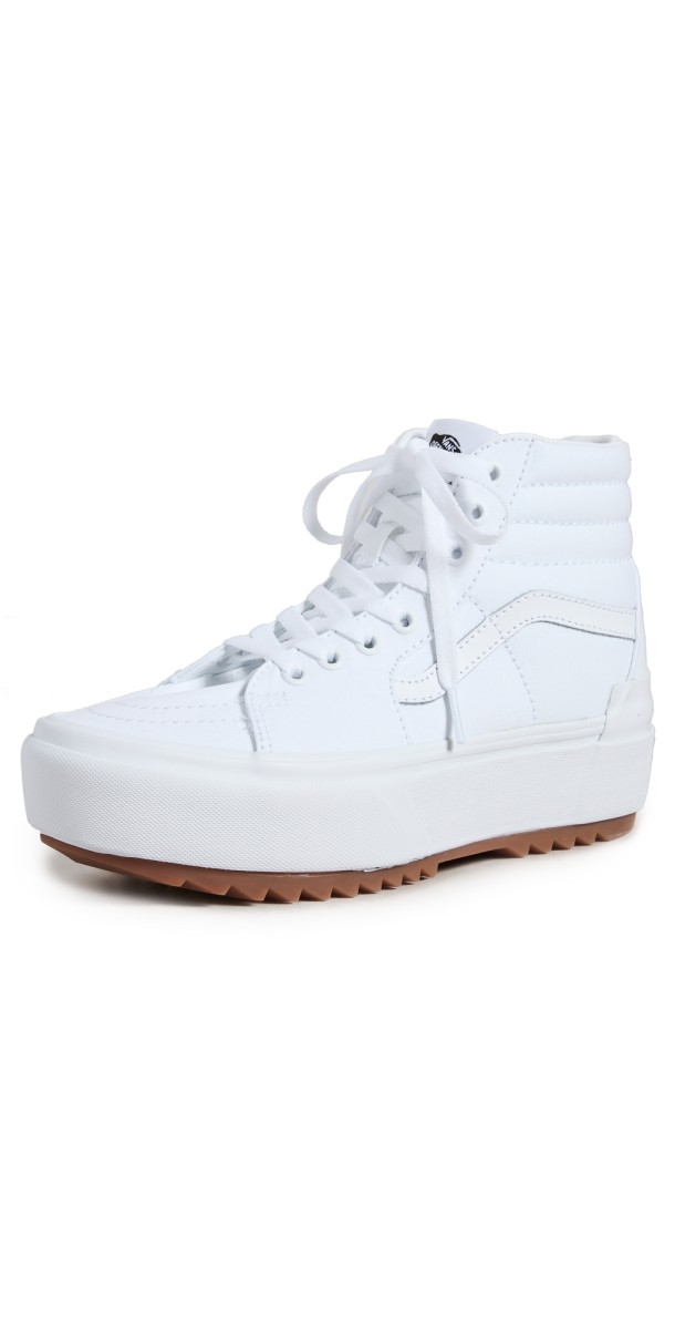 Vans Sk8-Hi Stacked Sneakers True White