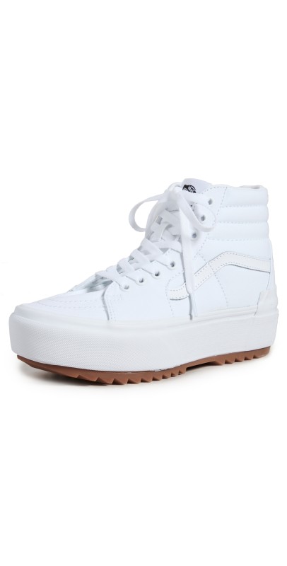 Vans Sk8-Hi Stacked Sneakers True White