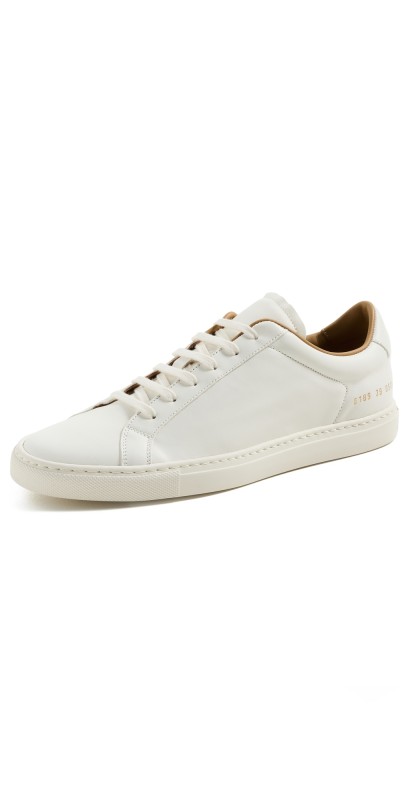 Common Projects Retro Summer Premium Sneakers White