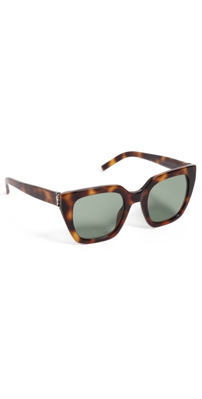 Saint Laurent SL M143 Sunglasses Havana-Havana-Gr