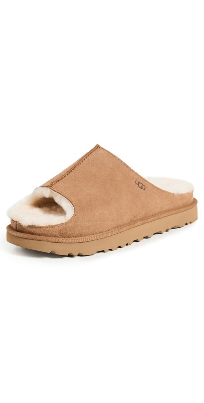 UGG Greenport Slides Chestnut