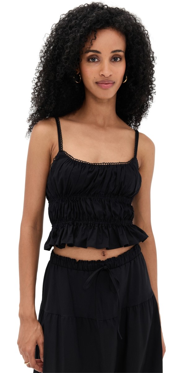 Peixoto Amelia Top Black