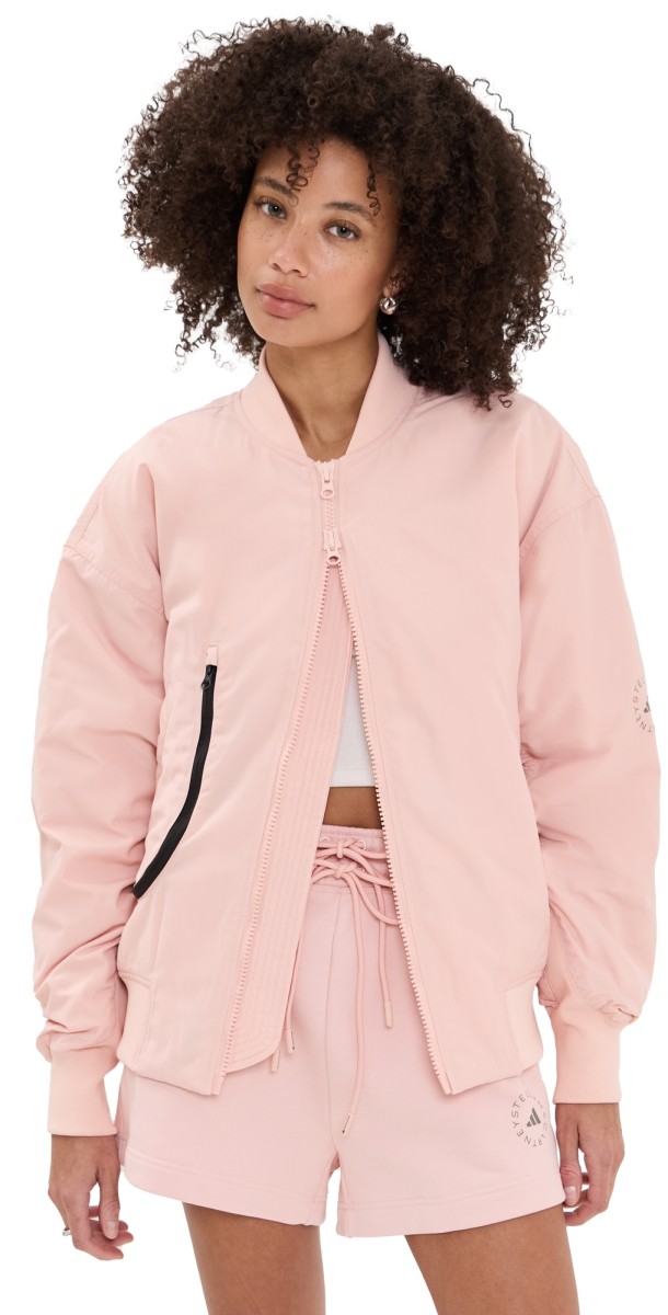 adidas by Stella McCartney True Nature Woven Bomber Vapor Pink