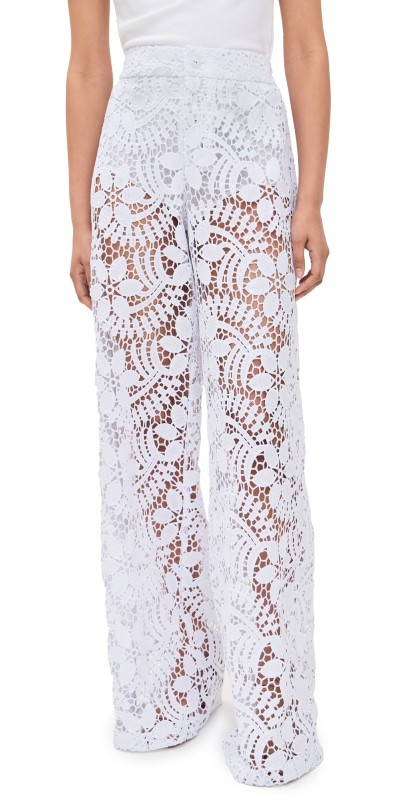 Dur Doux Cruz Pants White Floral