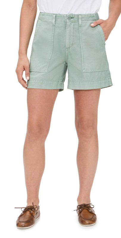 AG Rosa Shorts Sulfur Matcha Latte
