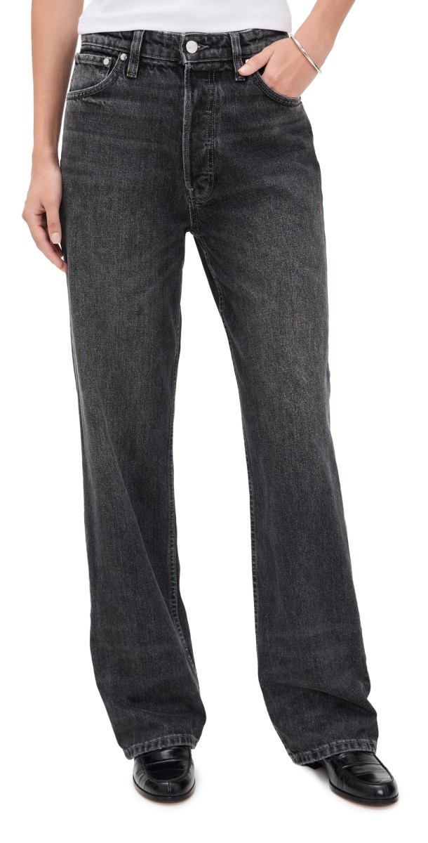 EB Denim Sofia High Rise Relaxed Jeans Marmont