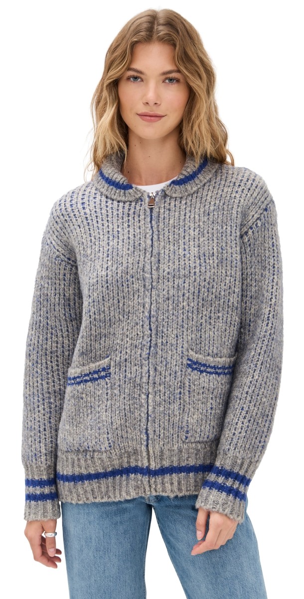 Bailey Rose Apres Ski Sweater Heather Grey