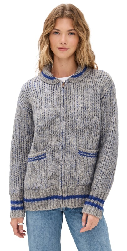 Bailey Rose Apres Ski Sweater Heather Grey