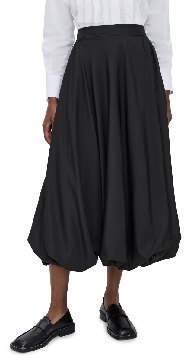 MEIMEIJ Poly Soft Bubble Skirt Nero