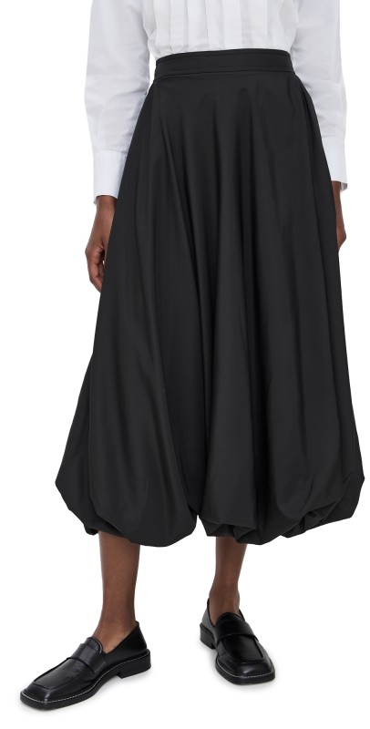 MEIMEIJ Poly Soft Bubble Skirt Nero