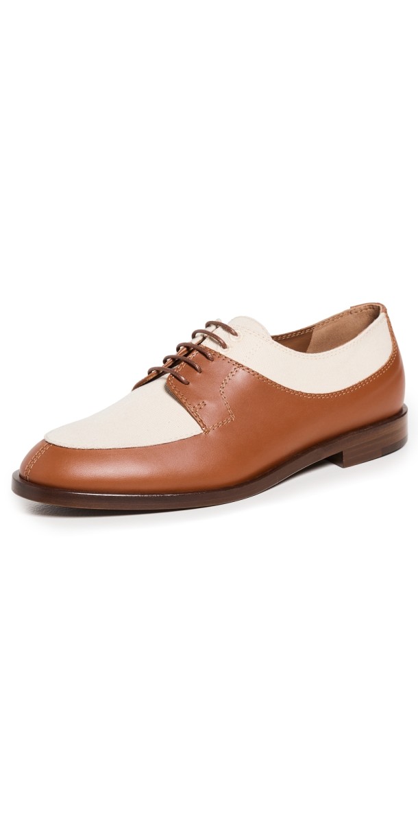 CO Laced Up Loafers Cognac