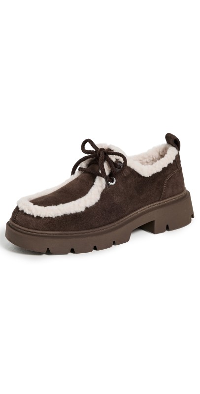 Inuikii Mocabee Curly Flats Brown