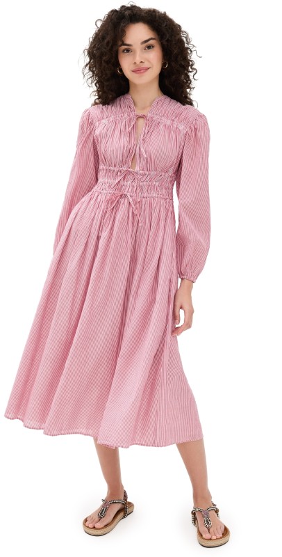 Mille Nora Dress Tango Stripe