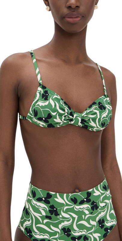 Montce Veronica Floral Devin Bikini Top Veronica Floral