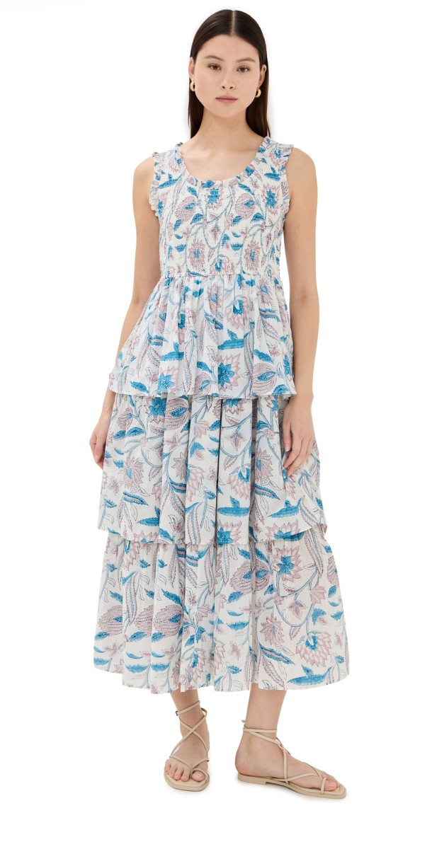 Alix of Bohemia Erin Blue Valentine Dress Blue