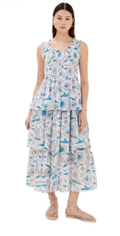 Alix of Bohemia Erin Blue Valentine Dress Blue