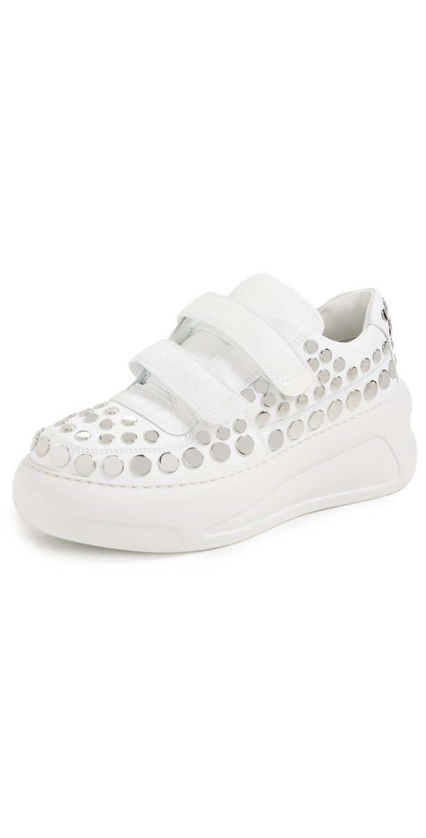 Acne Studios Steffey U Friend Raise Studs Sneakers Optic White