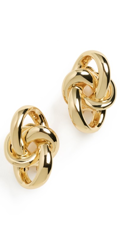 DEMARSON Asher Earrings Gold