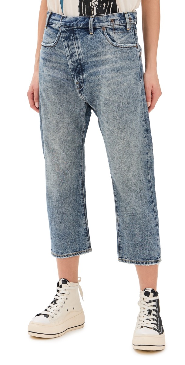 R13 Exene Jeans Barter Indigo