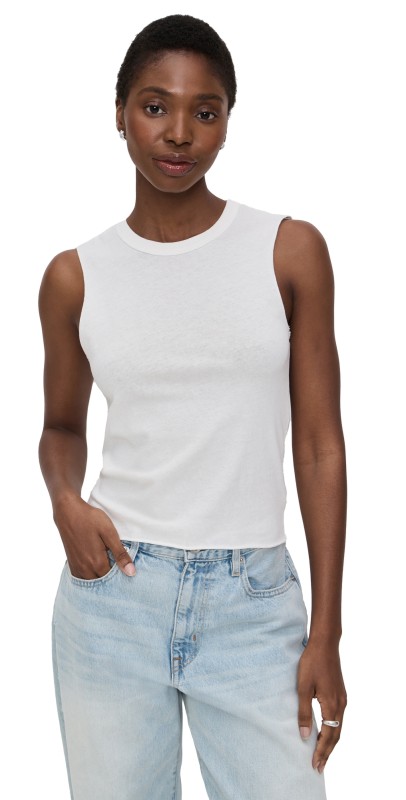 SLVRLAKE Baby Muscle Tee Natural White