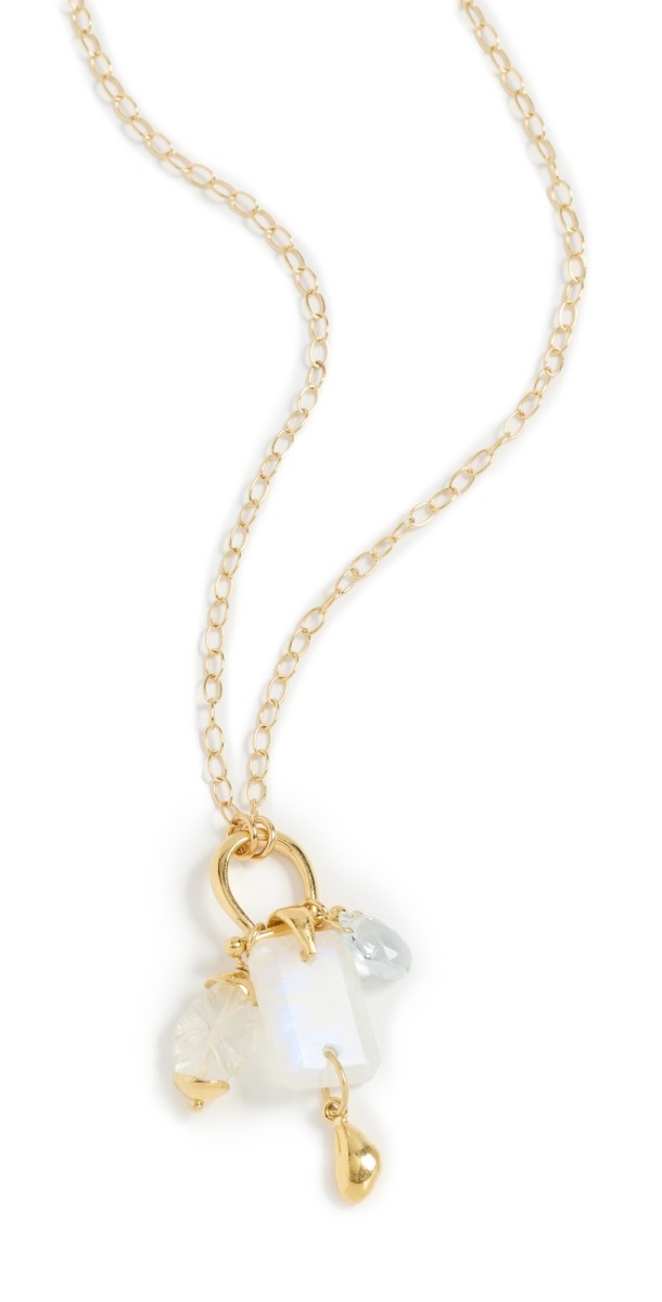 Chan Luu Alessia Necklace Moonstone Mix