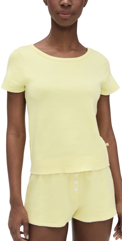 Cozyland by Morgan Lane Little House of Love Baby Jean Tee Buttercream