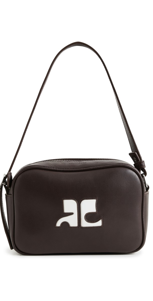 Courrèges Re Edition Camera Bag Chocolat
