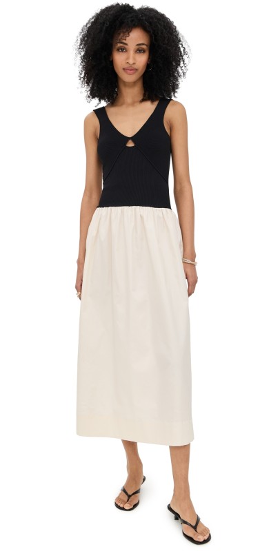 RAILS Raquel Dress Black Ivory