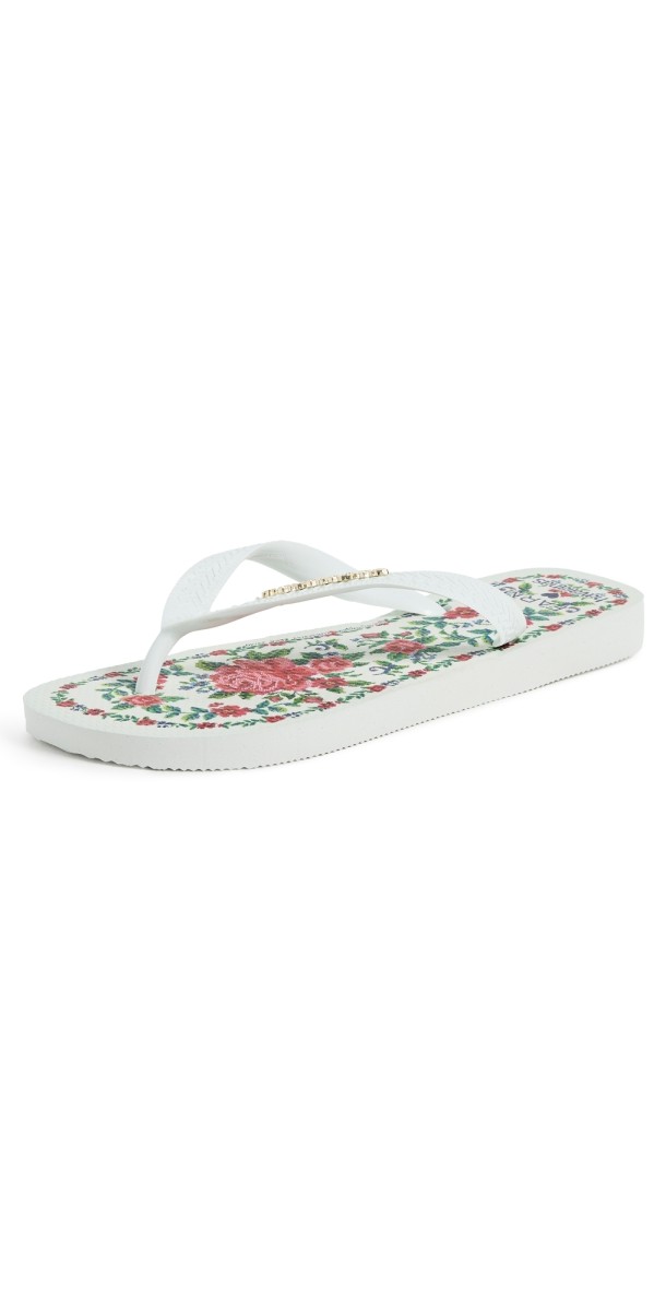 Havaianas Havaianas x Farm Rio Flower Tapestry Flip Flops White