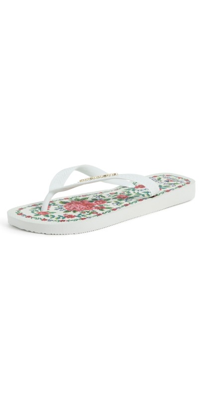 Havaianas Havaianas x Farm Rio Flower Tapestry Flip Flops White