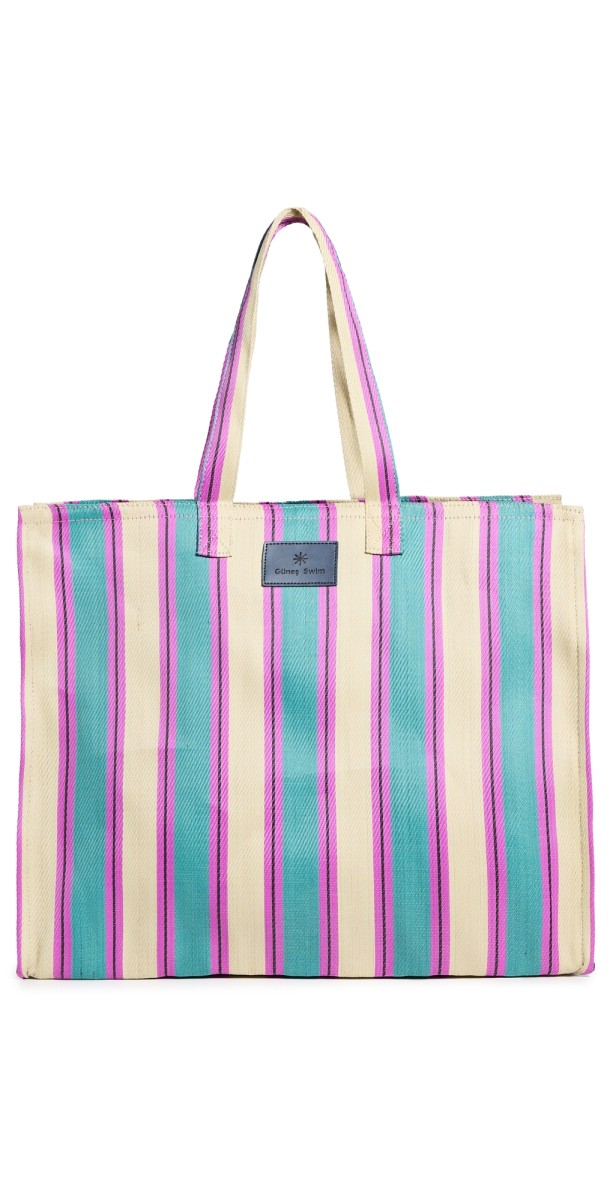 Gunes Eternity Large Tote Chambray Blu