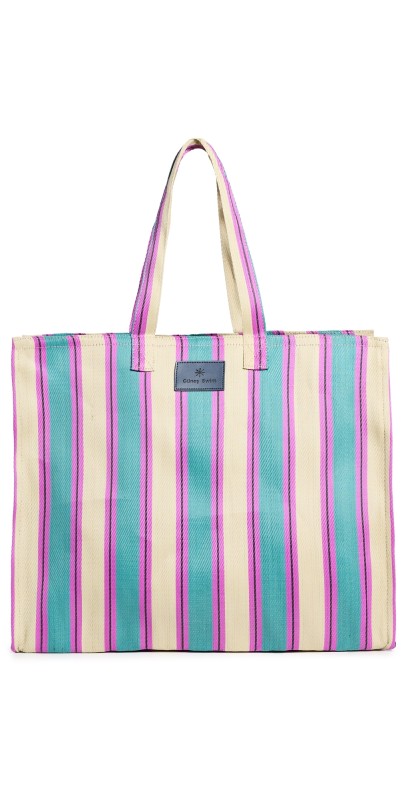 Gunes Eternity Large Tote Chambray Blu