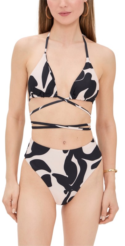 DIARRABLU Rae Bikini Set Alia Noir