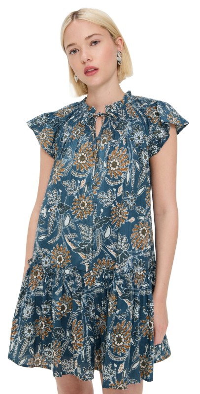 Cleobella Lydia Mini Dress Magnolia Floral Print