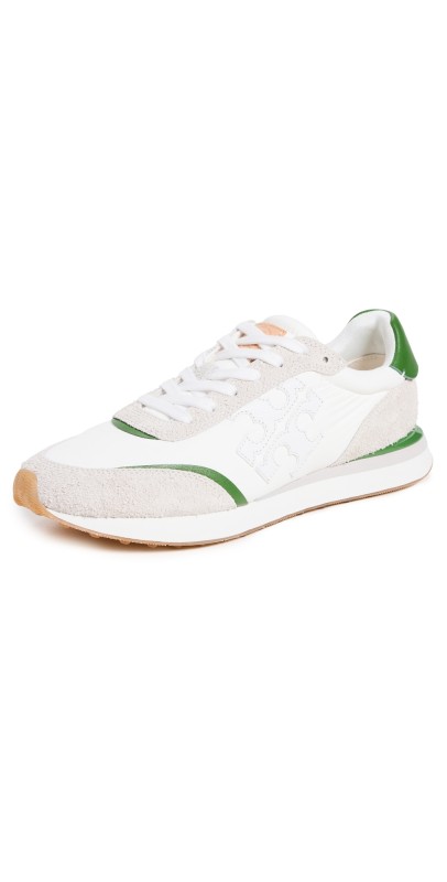 Tory Burch Destiny Trainer Sneakers White/Purity/Pale Green
