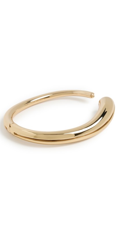 Tory Burch Thin Cuff Light Brass