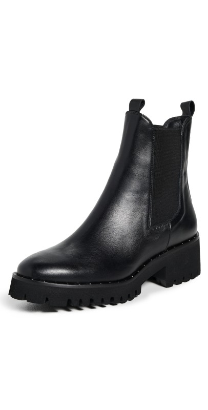 Freda Salvador Brooke Chelsea Boots Black Calf