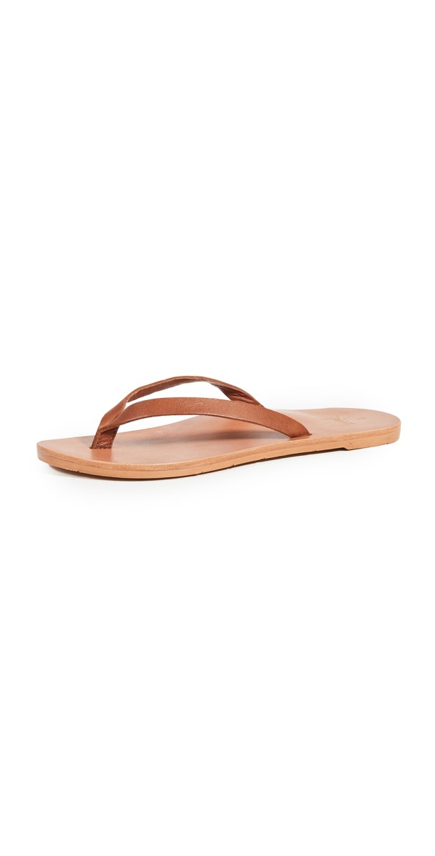 beek Seabird Flip Flops Tan