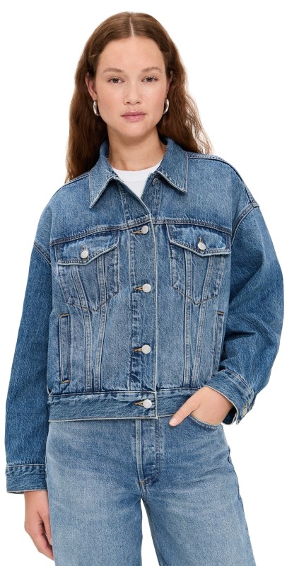 Pistola Denim Harley Jacket Roulette